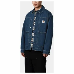 Veste OG Double Front Denim Coton Bio | Bleu
