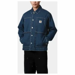 Veste OG Double Front Denim Coton Bio | Bleu