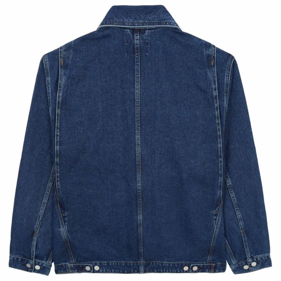 Veste OG Double Front Denim Coton Bio | Bleu