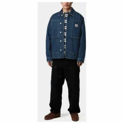 Veste OG Double Front Denim Coton Bio | Bleu