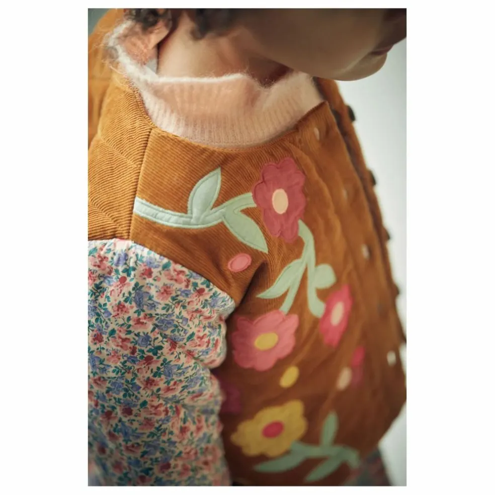 Veste Orisha Velours Milleraies | Caramel