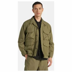 Veste Parachute Fibres Recyclées | Vert olive