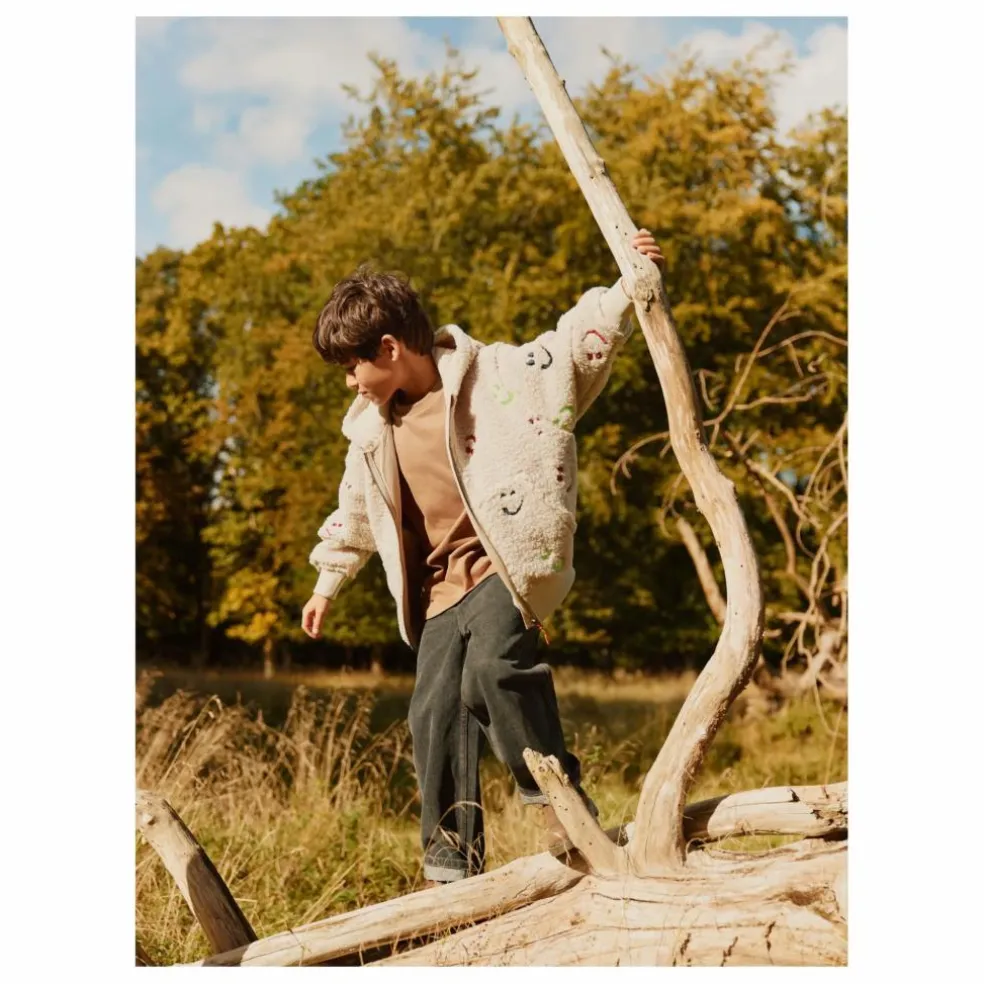 Veste Polaire Hazzy Fibres Recyclées | Ecru