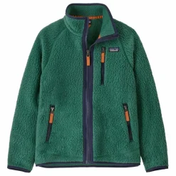 Veste Polaire Retro Pile Fibres Recyclées | Vert