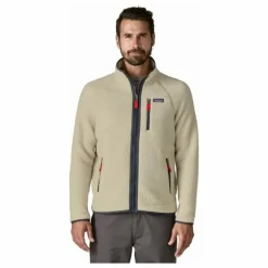 Veste Polaire Retro Pile Fibres Recyclées | Naturel