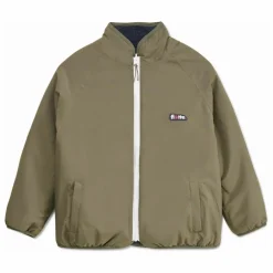 Veste Polaire Réversible Monceau Fibres Recyclées | Vert kaki