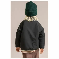 Veste Polaire Réversible Monceau Léopard Fibres Recyclées | Noir