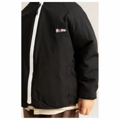 Veste Polaire Réversible Monceau Léopard Fibres Recyclées | Noir