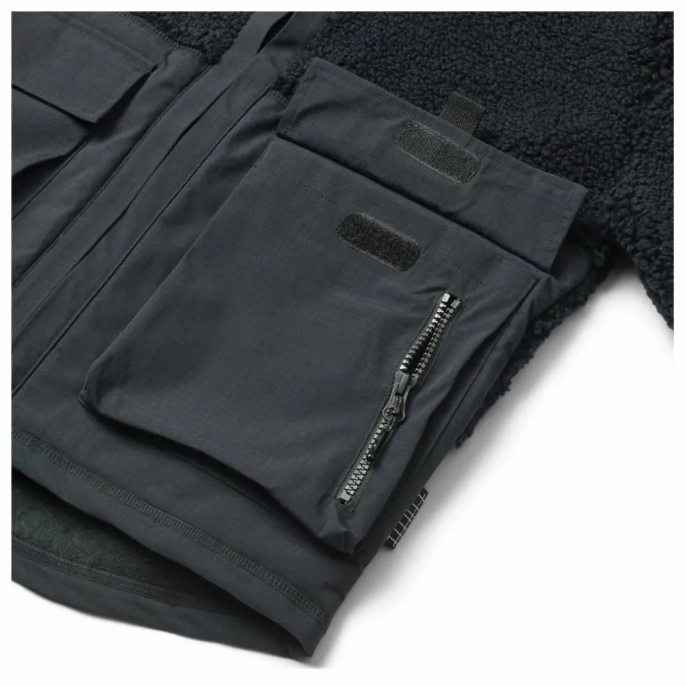 Veste Polaire Utha Fibres Recyclées | Noir