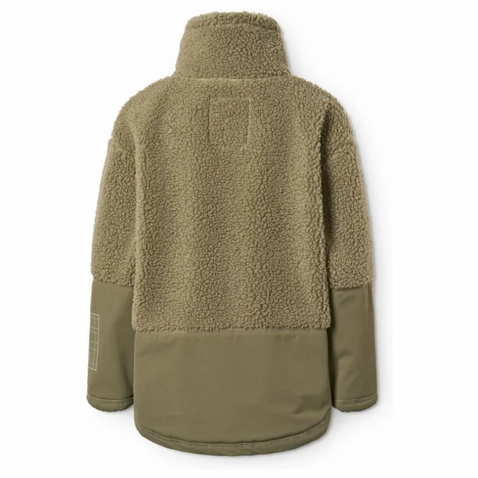Veste Polaire Utha Fibres Recyclées | Vert kaki