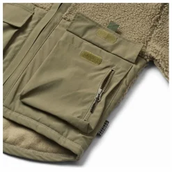 Veste Polaire Utha Fibres Recyclées | Vert kaki