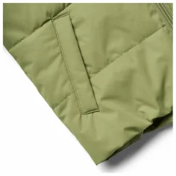 Veste Puffer Sans Manches Andre Unie Fibres Recyclées | Vert