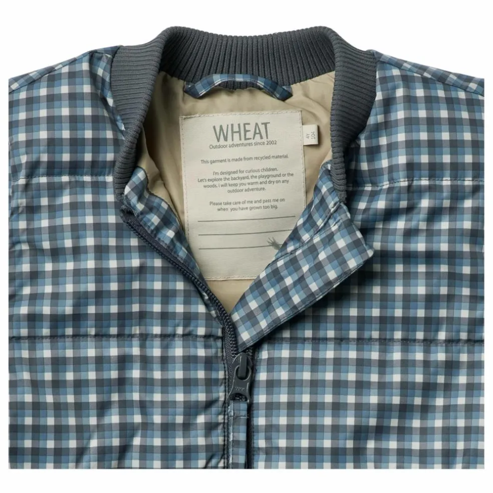 Veste Puffer Sans Manches Andre Fibres Recyclées | Bleu