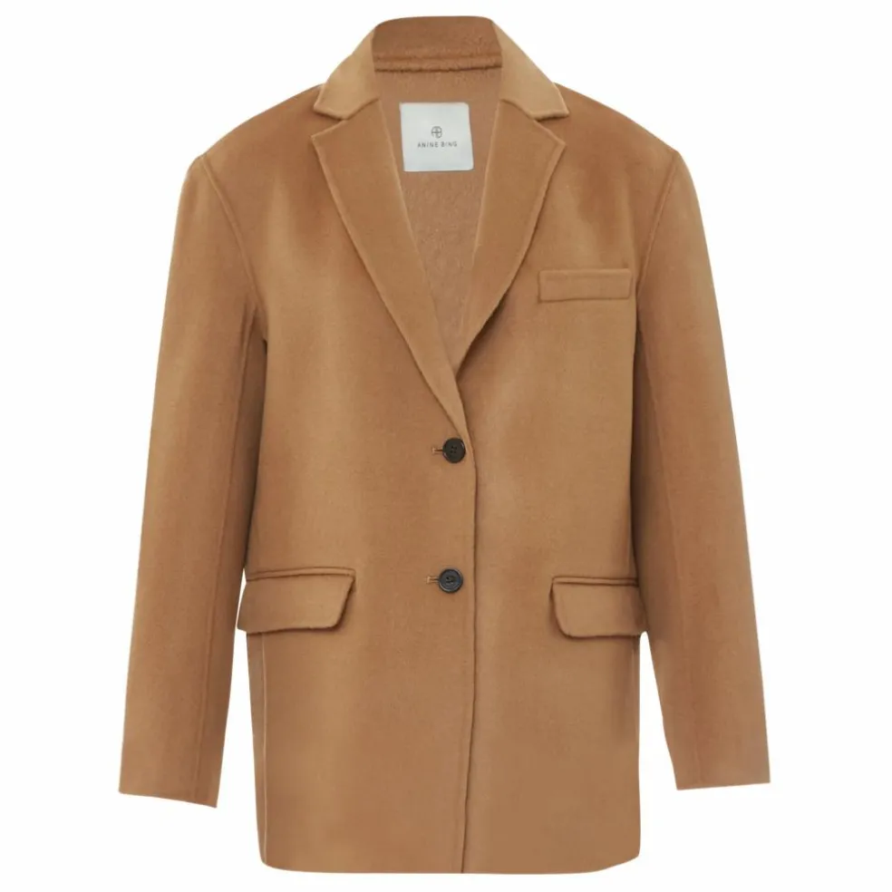 Veste Quinn Laine et Cachemire | Camel