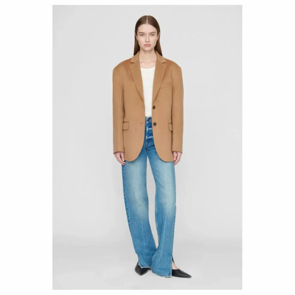 Veste Quinn Laine et Cachemire | Camel