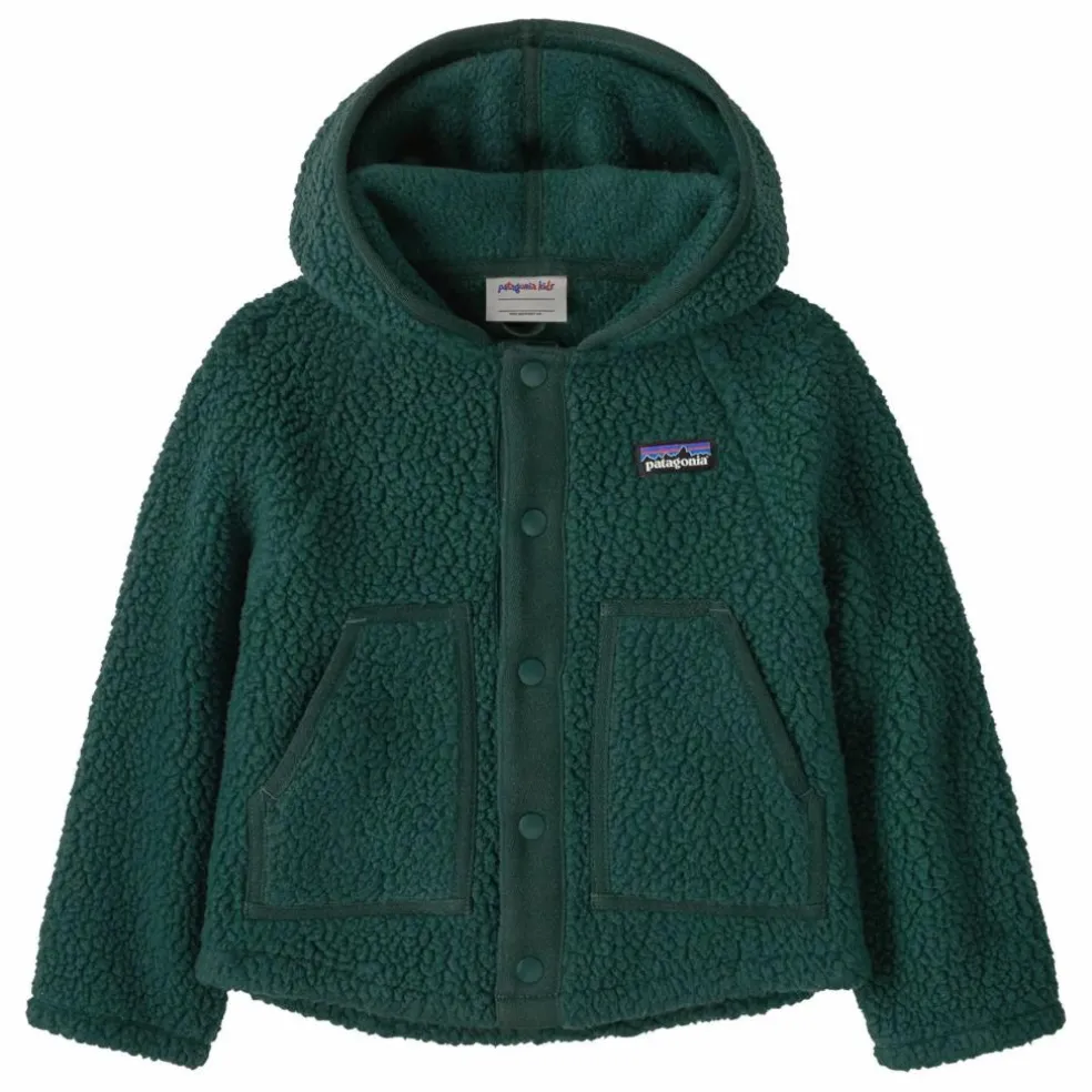 Veste Retro Pile Fibres Recyclées | Vert