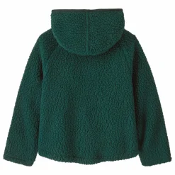 Veste Retro Pile Fibres Recyclées | Vert