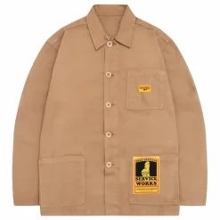 Veste Ripstop Coverall Coton Bio | Camel