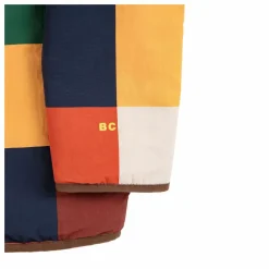 Veste Réversible Carreaux Fibres Recyclées | Rouge