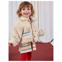 Veste Réversible Façon Sherpa Fibres Recyclées | Lilas
