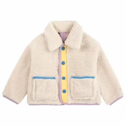 Veste Réversible Façon Sherpa Fibres Recyclées | Lilas