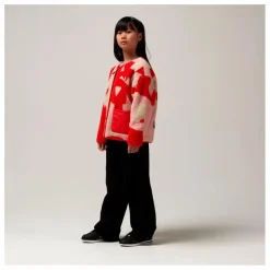 Veste Réversible Façon Sherpa Sleeping Lion | Rouge