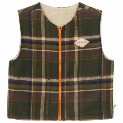 Veste Réversible Giacomo Sherpa | Vert forêt