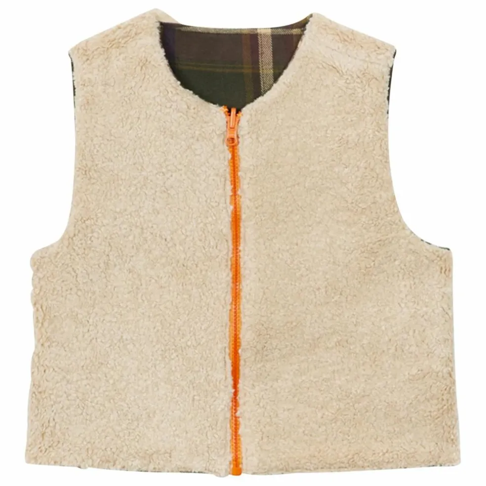 Veste Réversible Giacomo Sherpa | Vert forêt