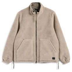Veste Réversible Militaire Col Montant | Mocha