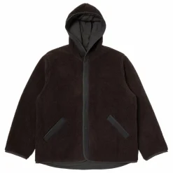 Veste Réversible Simple Capuche | Marron