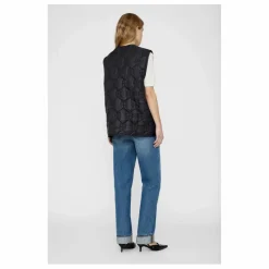 Veste Sans Manches Andy Monogramme | Noir