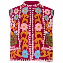 Veste Sans Manches Bin | Rose