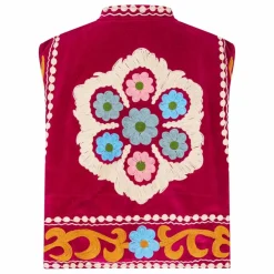 Veste Sans Manches Bin | Rose