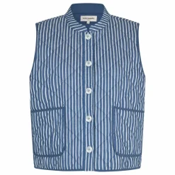 Veste Sans Manches Cairo Rayures | Bleu