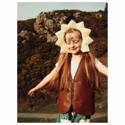 Veste Sans Manches Can't Touch This Cuir Nappa | Noisette
