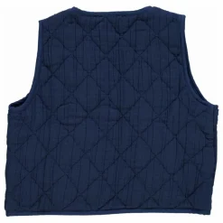Veste Sans Manches Cercis Denim Coton Bio - Collection Femme | Bleu foncé