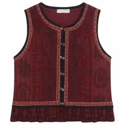 Veste Sans Manches Château Casilda Gaze de Coton | Bordeaux