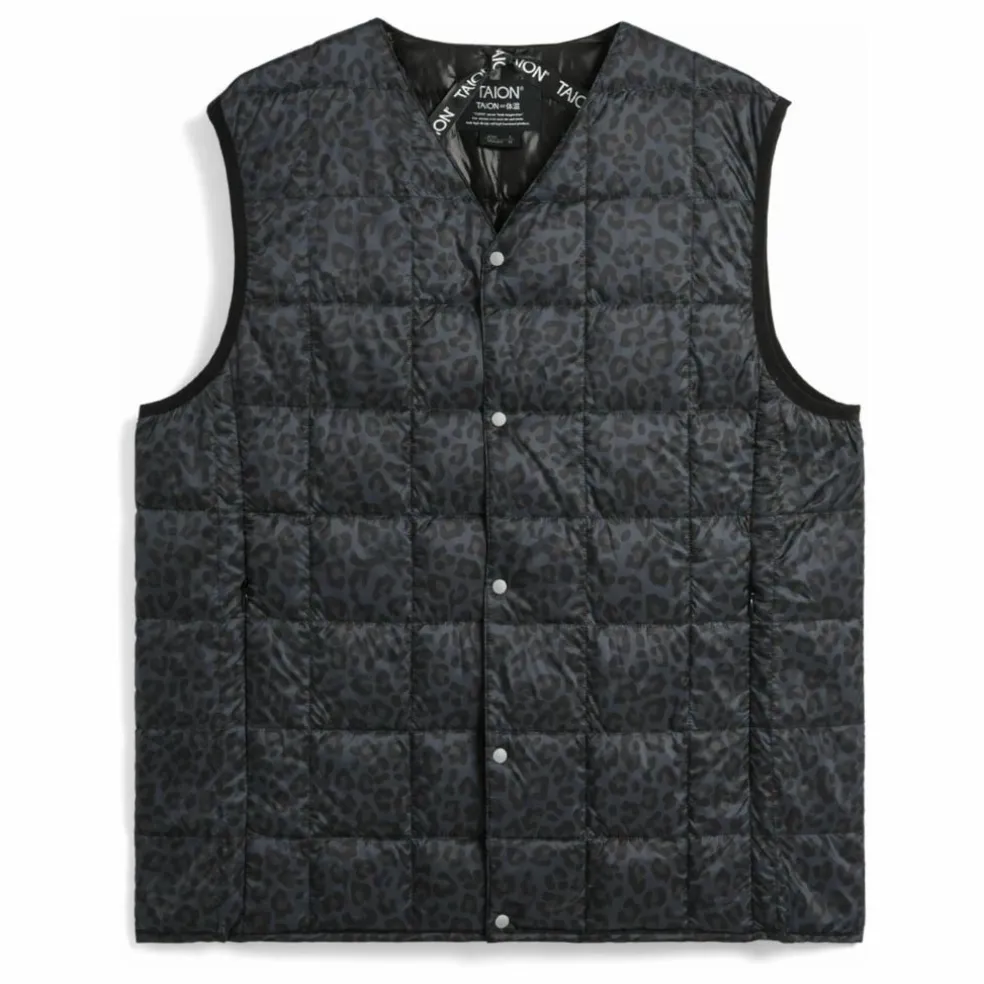 Veste Sans Manches Col V | Noir