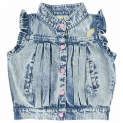 Veste Sans Manches Elodie | Denim