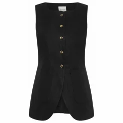Veste Sans Manches Emma Lin | Noir
