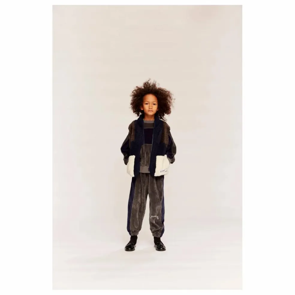 Veste Sans Manches Façon Sherpa Wilderness | Bleu marine