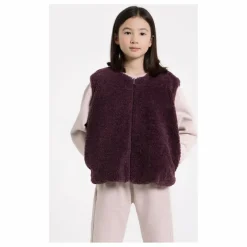 Veste Sans Manches Façon Sherpa Jude | Violet