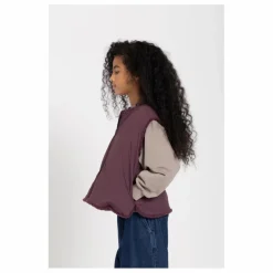 Veste Sans Manches Façon Sherpa Jude | Violet