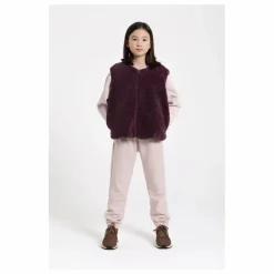 Veste Sans Manches Façon Sherpa Jude | Violet