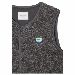 Veste Sans Manches Fleece Hoktown | Gris chiné foncé