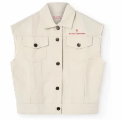 Veste Sans Manches Hog | Ecru