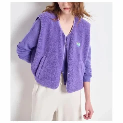Veste Sans Manches Hoktown Fibres Recyclées | Violet