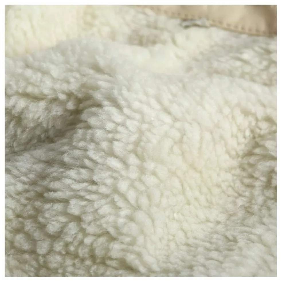 Veste Sans Manches Hold Ya Horses Cuir Nappa | Crème