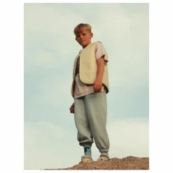 Veste Sans Manches Hold Ya Horses Cuir Nappa | Crème