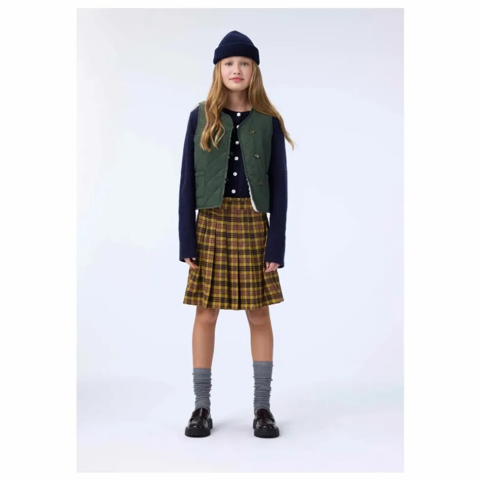 Veste Sans Manches Holla Fibres Recyclées | Vert kaki